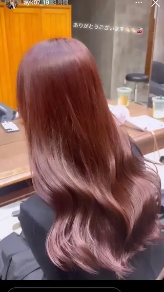 ロング カラー KOUTA/ ブリーチ特化⭐️のヘアスタイル