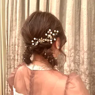 ヘアアレンジ 艶髪/アレンジ/ 野口緑のヘアスタイル