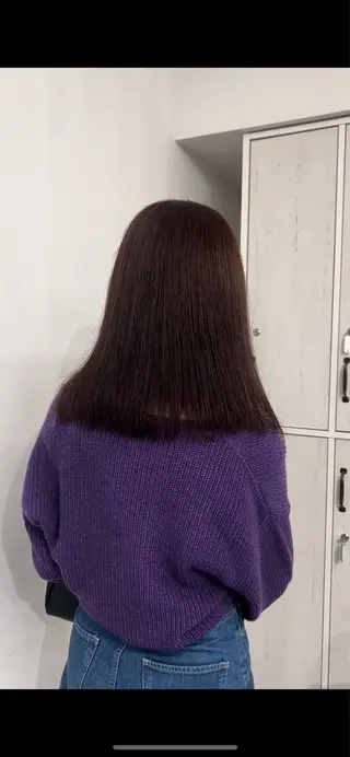 セミロング LATTE 伊勢崎所属・北爪 紫音のヘアスタイル