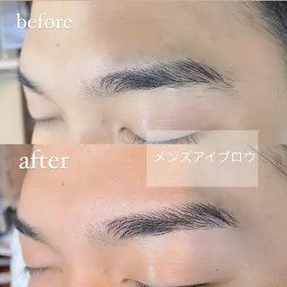 メンズ アイブロウ 犬竹 真菜美🧸のマツエク・マツパデザイン