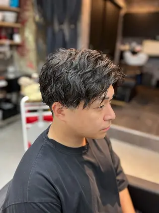 ショート メンズ 錦糸町/Men's cutパーマ石川史弥のヘアスタイル
