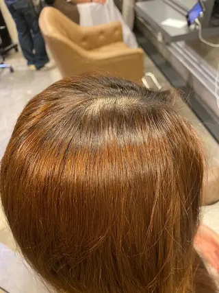 カラー すずき さくやのヘアスタイル