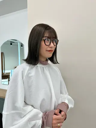 ミディアム カラー キッズ オトナヘア🌸 harukaのヘアスタイル