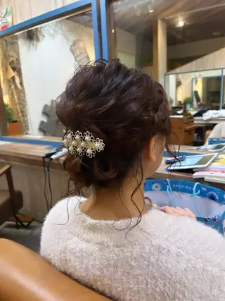 ミディアム ヘアアレンジ IMARI /のヘアスタイル