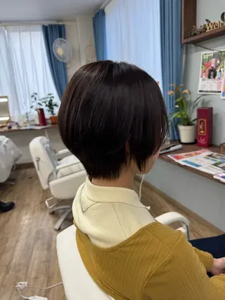 ショート bloomCiel所属・岡山駅西口美容院 HONOKAのヘアスタイル