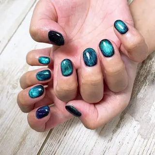 ネイル ⭐︎休業中の練習⭐︎ JNA認定講師髙橋のネイルデザイン