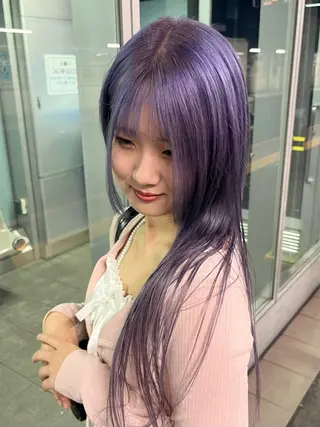 カラー レイヤー/ベージュ mikuのヘアスタイル