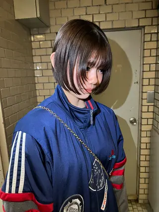 ショート 室屋 鈴音のヘアスタイル