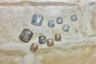 ネイル 'mm所属・'mm  (ミリ) ＭＡＮＡＭＩのネイルデザイン