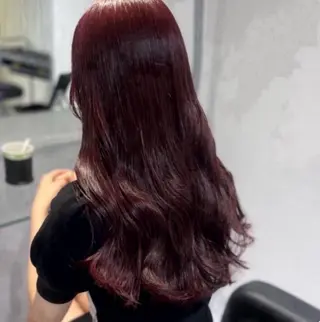 ロング カラー 🫧うる艶トレンド 🫧透明感カラーのヘアスタイル