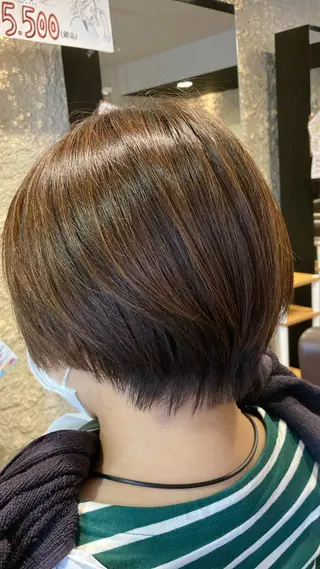 ショート TWINCOME index所属・溝部 直己のヘアスタイル