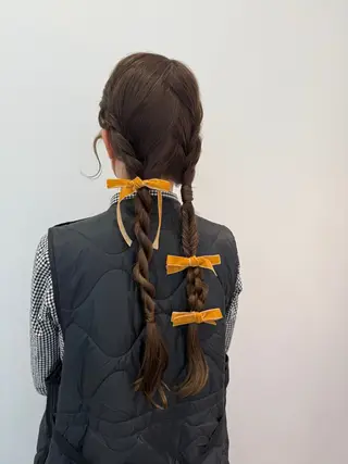 ロング ヤマダレナ/個室/ 透明感艶カラー😽✨のヘアスタイル