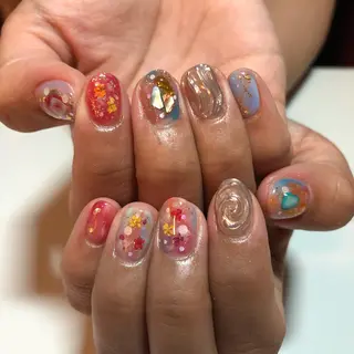ネイル g-up nail所属・米田 律子のネイルデザイン