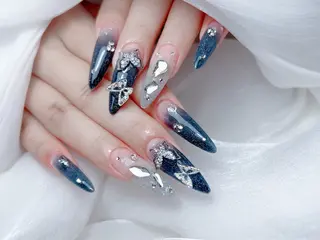ネイル M🌷nail 長さだし専門店のネイルデザイン