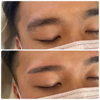 メンズ アイブロウ La mule eye所属・AYAKA Lamuleeyeのマツエク・マツパデザイン