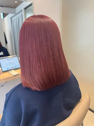 セミロング カラー Eleanor spa&treatment 札幌店内にあるシェアサロン【WHITE】所属・シルクハイトーン / 髪質改善🦋MIKUのヘアスタイル