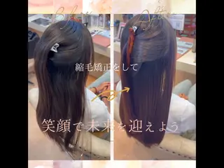 ミディアム 浜松/磐田/縮毛矯正 /メンズカット/Yuのヘアスタイル