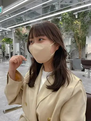 カラー 田代 さつきのヘアスタイル