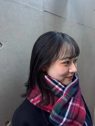 ミディアム 八巻星理夏 モデルさん募集中のヘアスタイル