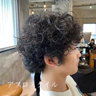 ショート パーマ メンズ ✂︎メンズ特化✂︎ 竹内貴則のヘアスタイル