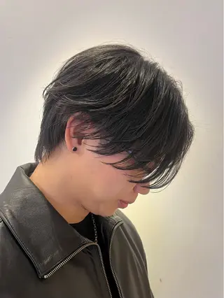 ミディアム パーマ メンズ メンズパーマ 特化/京橋/栗野のヘアスタイル