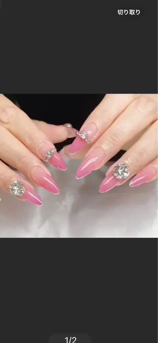 ネイル 長さだし専門店）H‘ami nailsalon新大久保所属・金子 希のネイルデザイン