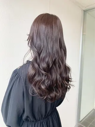 ロング カラー 中本 日葵梨のヘアスタイル