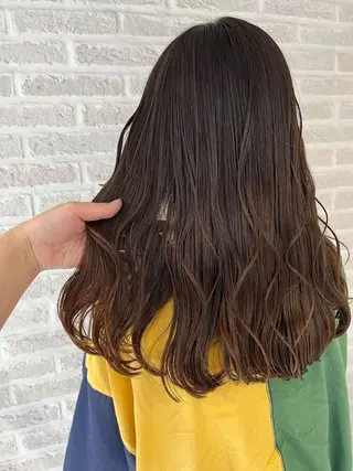 ロング カラー ヘアアレンジ 米村（北岡）慶子 お店変わりました！のヘアスタイル