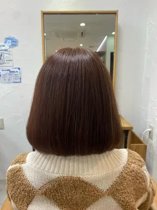 ミディアム カラー 福原 未来のヘアスタイル
