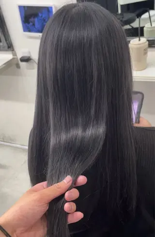 セミロング 田中 翔覇のヘアスタイル