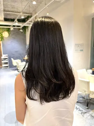 ロング MASHU Grandvase所属・めい/透明感カラー /似合わせカットのヘアスタイル