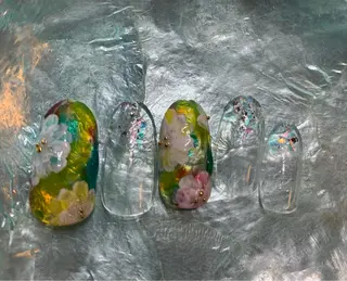 ネイル unfi  ocean所属・unfi ocean 川上のネイルデザイン