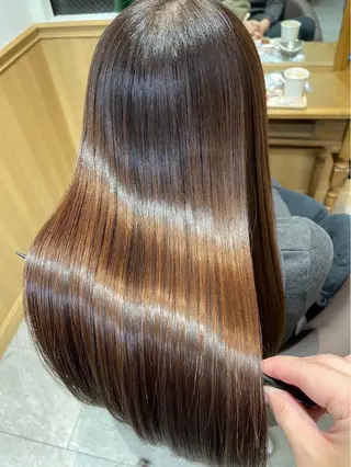 ロング [自由が丘]ハヤカワ /縮毛矯正/髪質改善のヘアスタイル