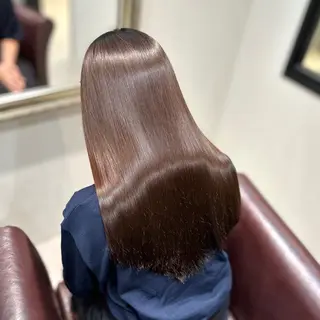 ロング カラー 髪質改善専門店 QOLU【クゥオル】所属・町田髪質改善 ハナのヘアスタイル