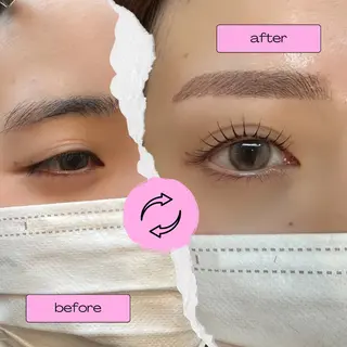 マツエク・マツパ Earth coiffure beaute長野稲田店所属・林 愛子のマツエク・マツパデザイン