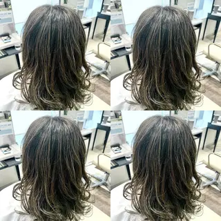 セミロング カラー ✨ギャップNO1✨ 工藤大輔のヘアスタイル