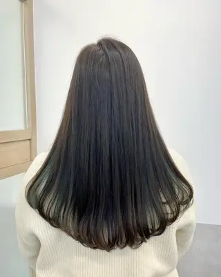 ロング カラー 天野 涼のヘアスタイル