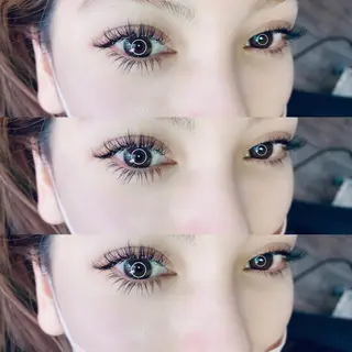 ロング カラー パーマ ヘアアレンジ キッズ ネイル マツエク・マツパ アイブロウ apopi's所属・真夜中のまつ毛 APOPI'Sのマツエク・マツパデザイン