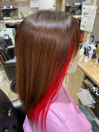カラー 🪼高評価🪼 💎柴崎の藤咲💎のヘアスタイル