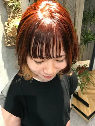 ミディアム AKARI .°＊のヘアスタイル