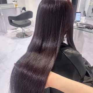 ロング カラー 💗愛され暖色💗 ピンク/レッド💗のヘアスタイル