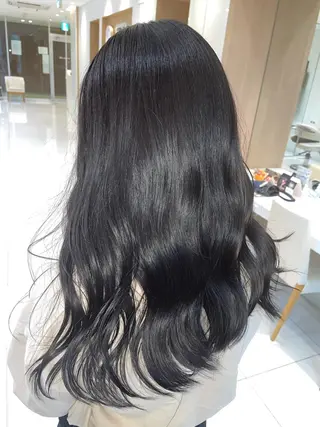 ロング カラー 新規限定カット無料 クーポン有り【桂口】のヘアスタイル