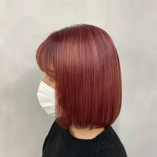 ショート カラー 💖暖色・ハイトーン 🐈みおり💖のヘアスタイル