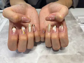 ネイル Rich to安城店所属・長坂 若菜のネイルデザイン