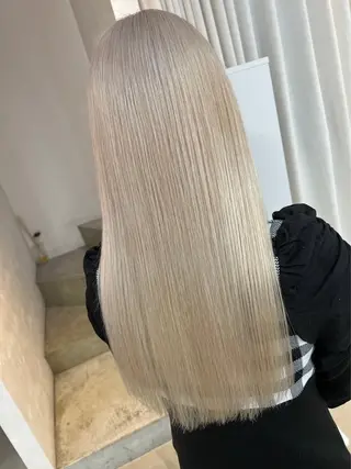 ロング カラー BOX mico.のヘアスタイル