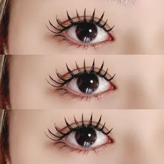 マツエク・マツパ 【那覇/束感まつ毛】 ｷｬﾒﾙのマツエク・マツパデザイン