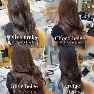 ロング カラー レイヤー/髪質改善/ 美髪矯正/手塚凌のヘアスタイル