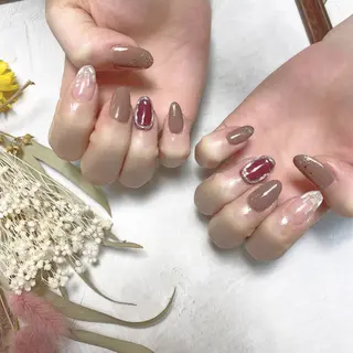 ネイル ネイルPetit Ribbonのネイルデザイン