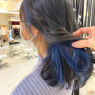ミディアム カラー HARUKI MINATO Japan SENDAI所属・🌈【透明感・韓国 ヘア】がっきー🌈のヘアスタイル