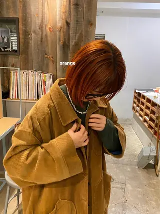 ショート カラー 暖色カラー/レイヤー 🌙 オノユリカのヘアスタイル